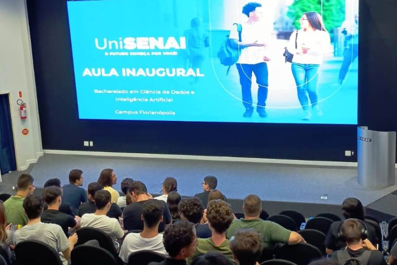 UniSENAI dá início à graduação em Ciência de Dados e Inteligência Artificial