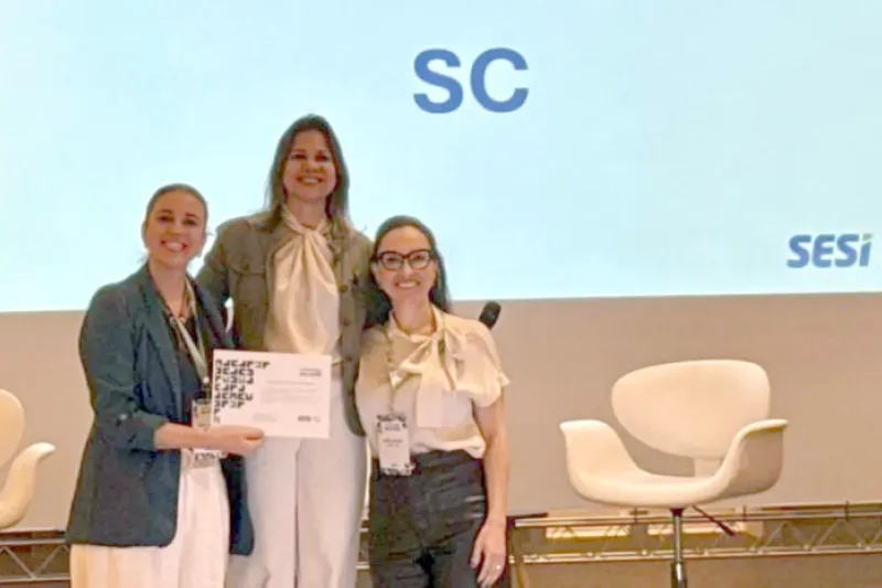 SESI/SC é reconhecido por excelência em saúde e segurança no trabalho