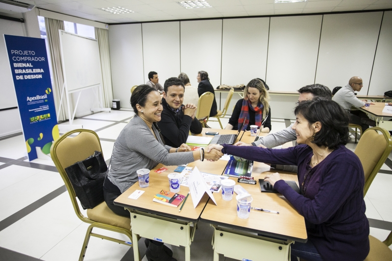 Participantes são associados ao projeto Brasil Design, que busca a promoção internacional do setor. (Foto: Marcos Campos)
