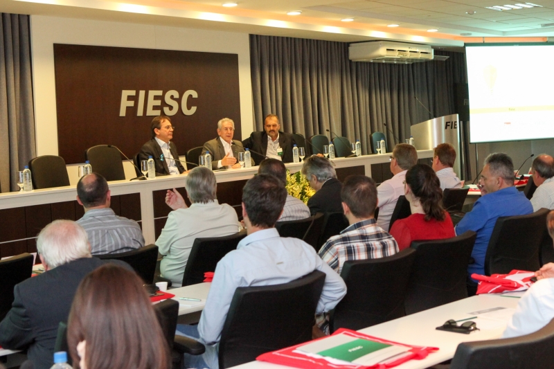 Seminário foi realizado na FIESC, nesta quinta-feira (19) (foto: Heraldo Carnieri)
