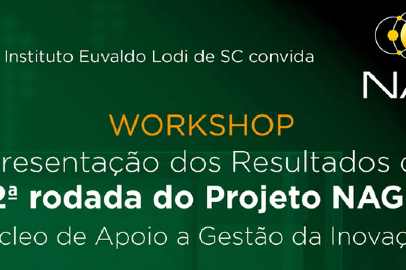 Evento é promovido pelo Instituto Euvaldo Lodi Santa Catarina (IEL/SC), entidade da FIESC.